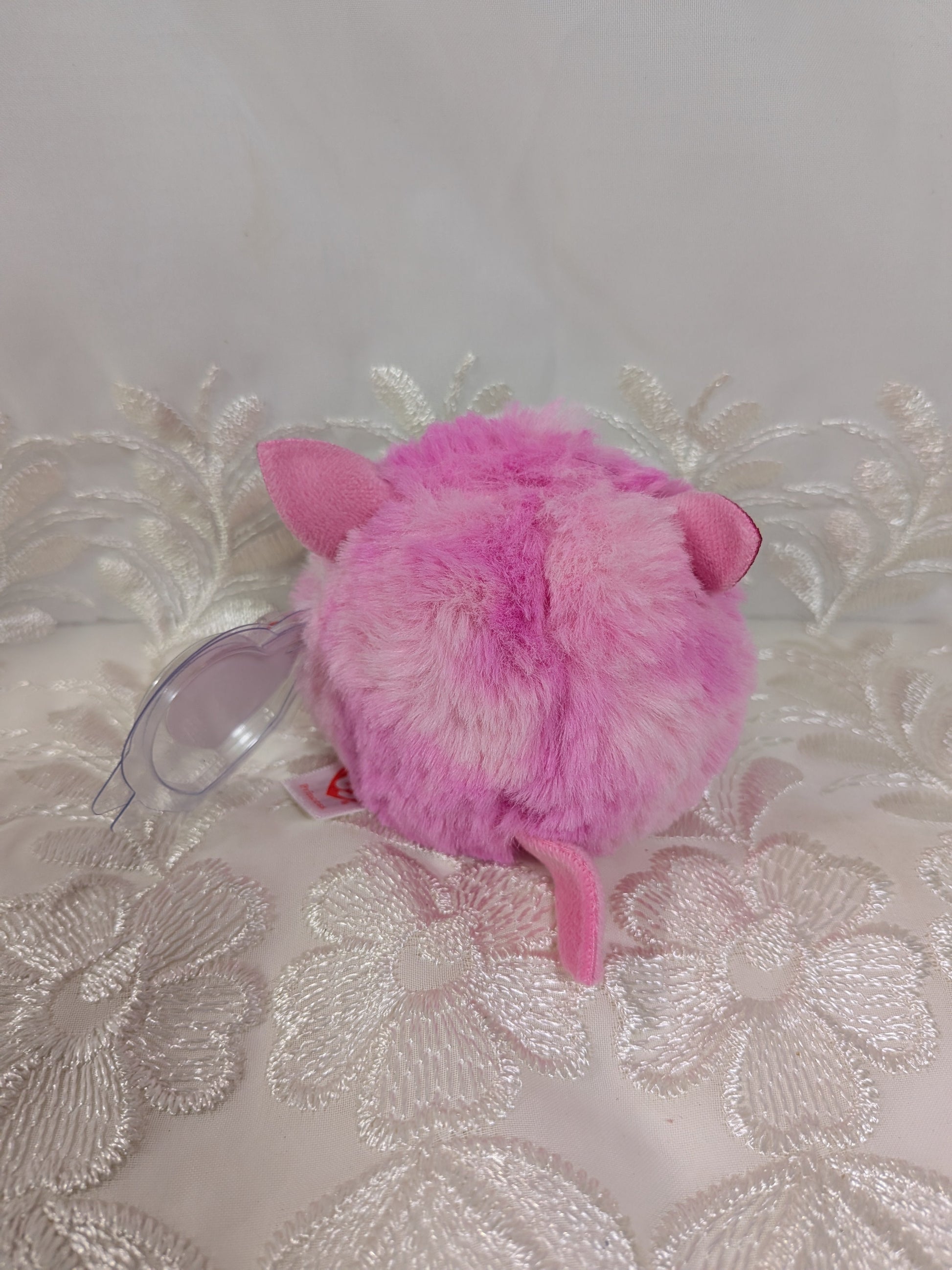 Ty Puffies - Princess The Pink Husky (3in) - Vintage Beanies Canada