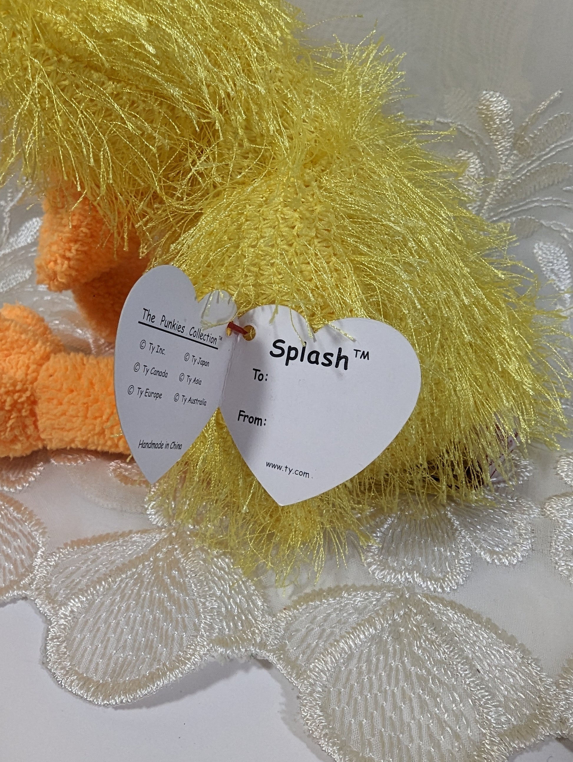 Ty Punkies - Splash the Duck (9in) - Vintage Beanies Canada