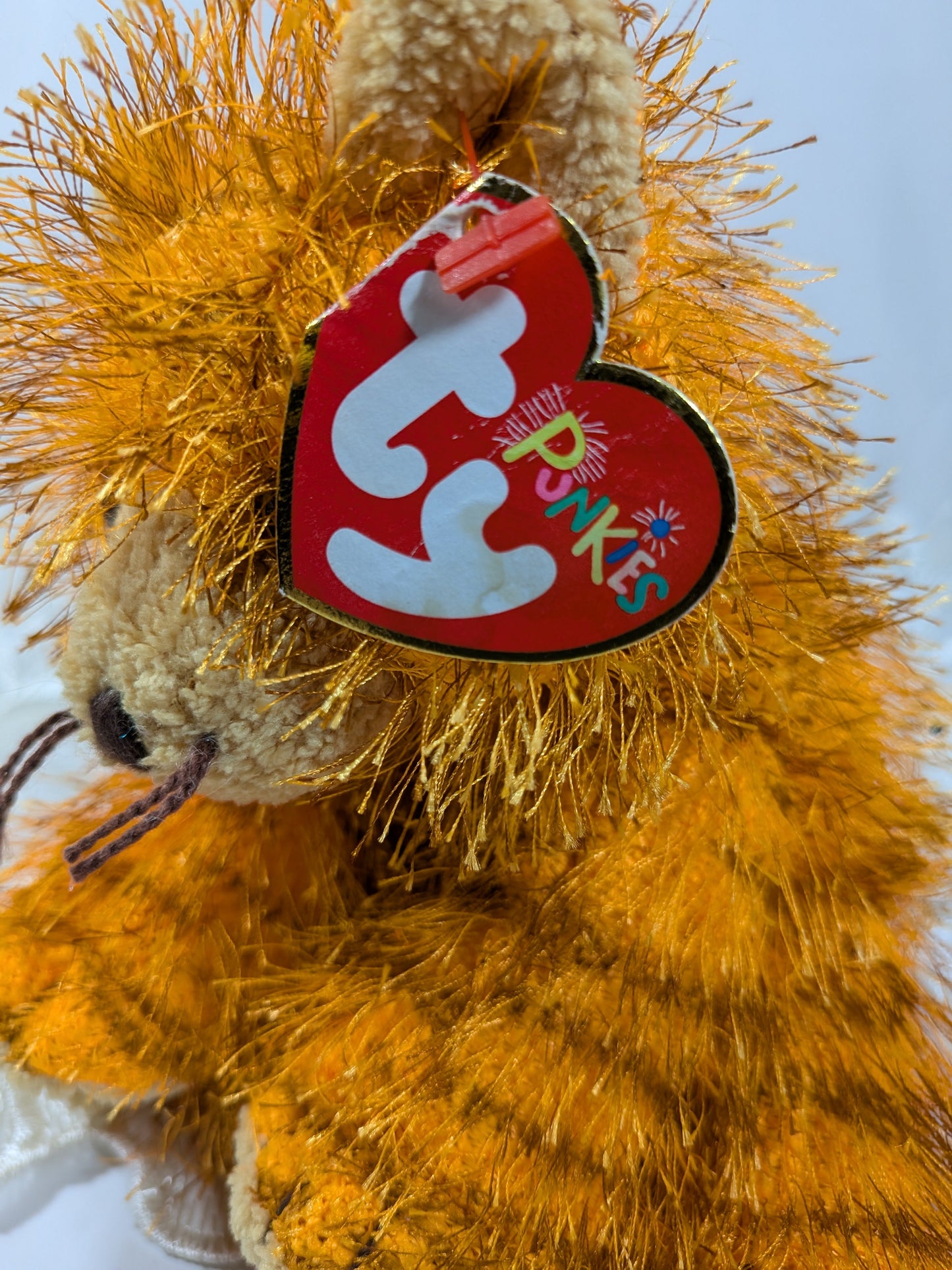 Ty Punkies - Tropics The Orange Cat (9in) Non - mint Tag - Vintage Beanies Canada