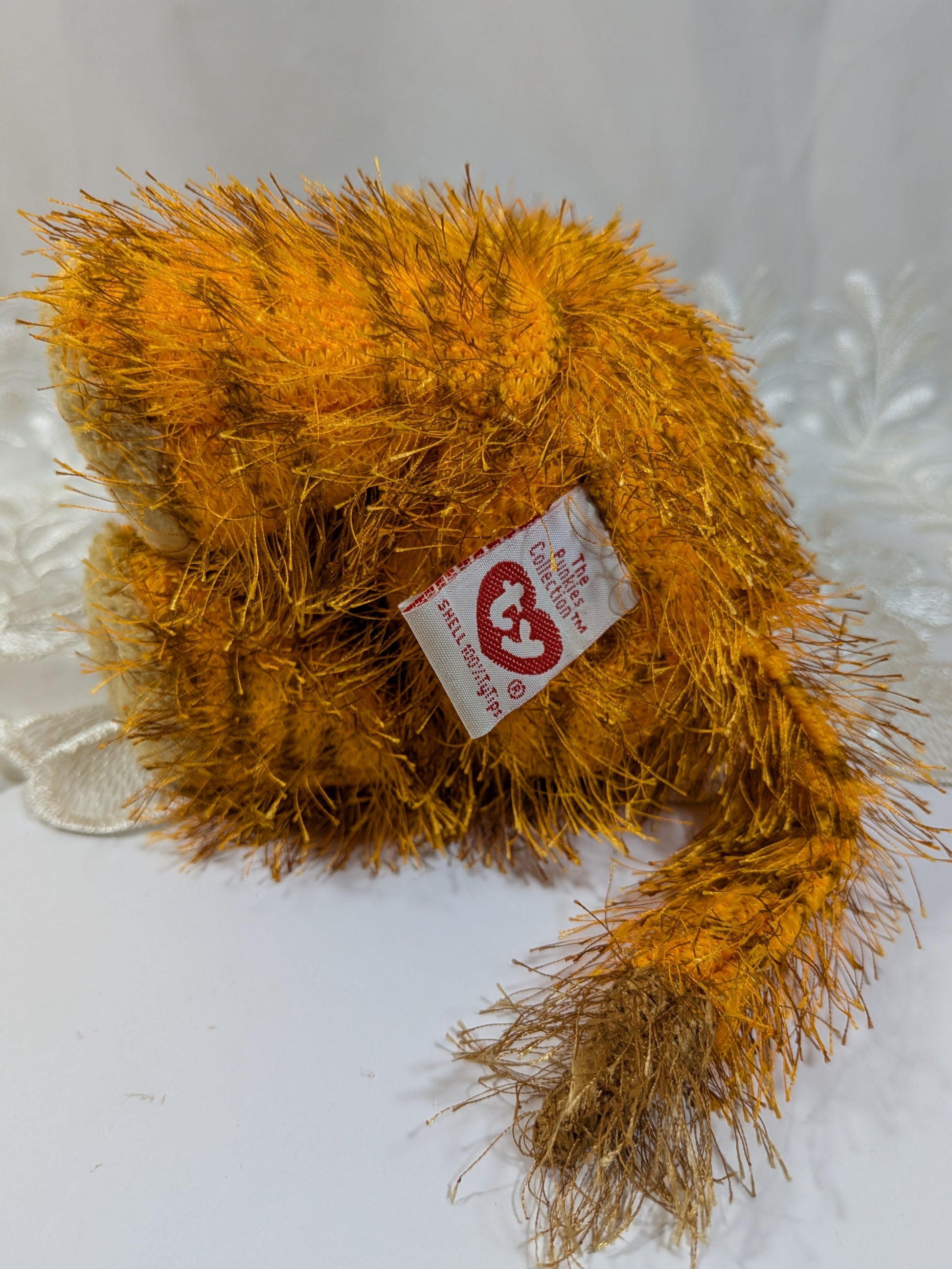 Ty Punkies - Tropics The Orange Cat (9in) Non - mint Tag - Vintage Beanies Canada