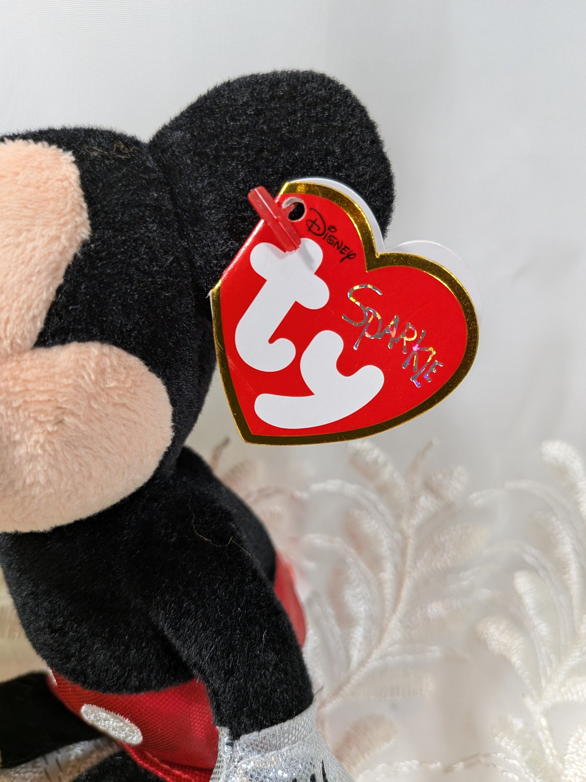 Ty Sparkle Collection - Mickey Mouse the mouse from Disney (7.5 in) - Vintage Beanies Canada