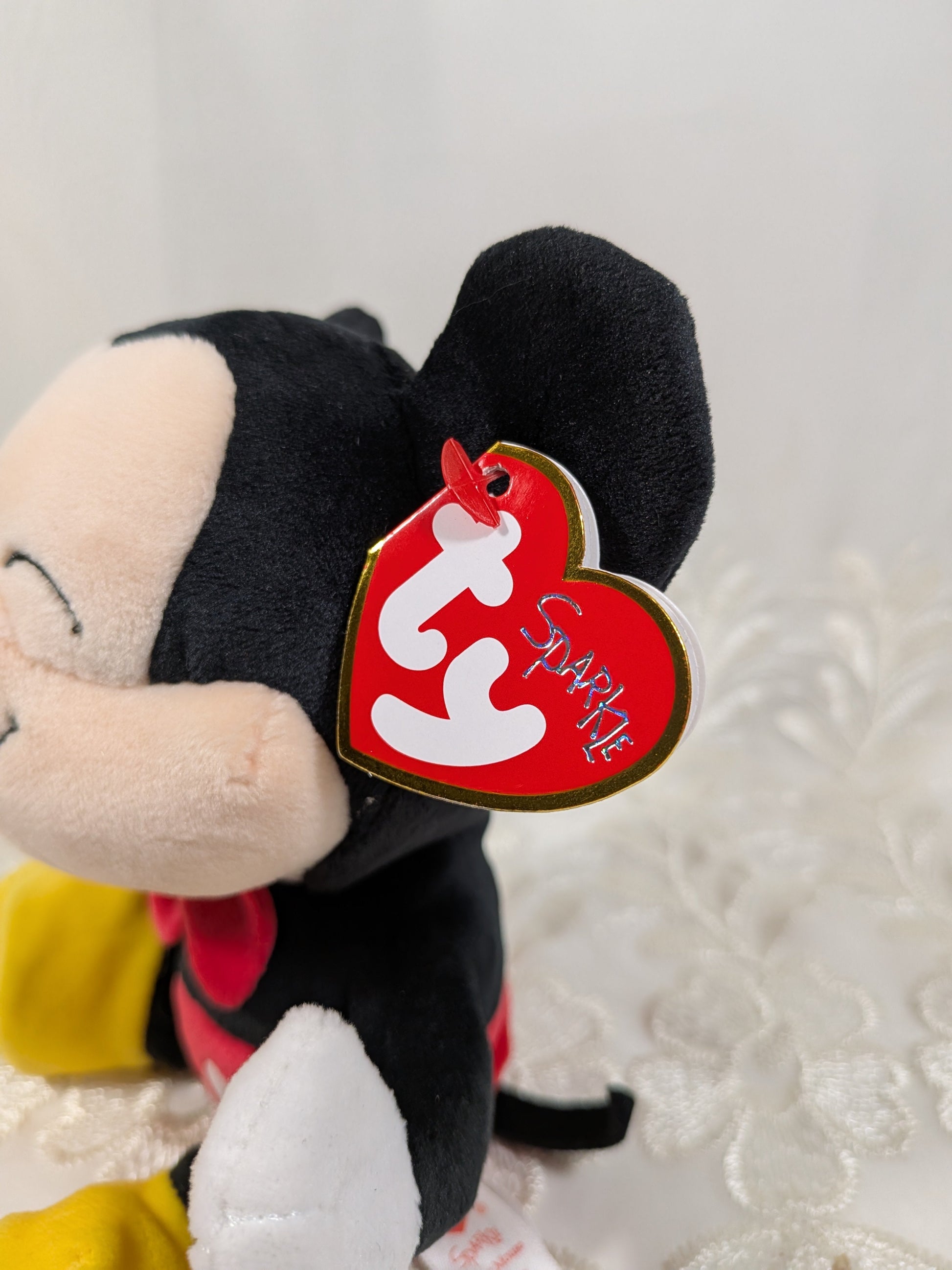 Ty Sparkle Collection - Mickey Mouse the Mouse from Disney (7in) - Vintage Beanies Canada