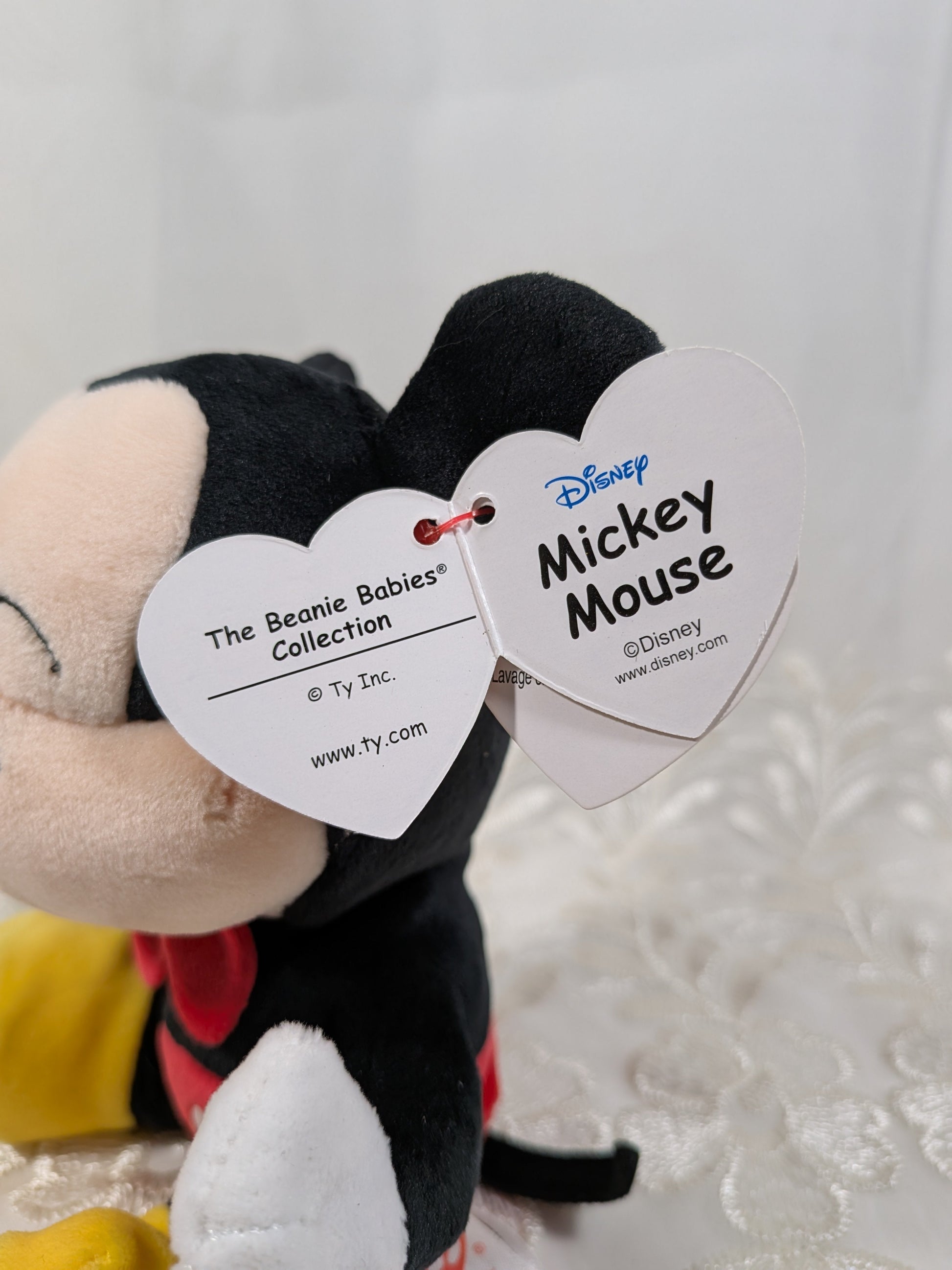 Ty Sparkle Collection - Mickey Mouse the Mouse from Disney (7in) - Vintage Beanies Canada