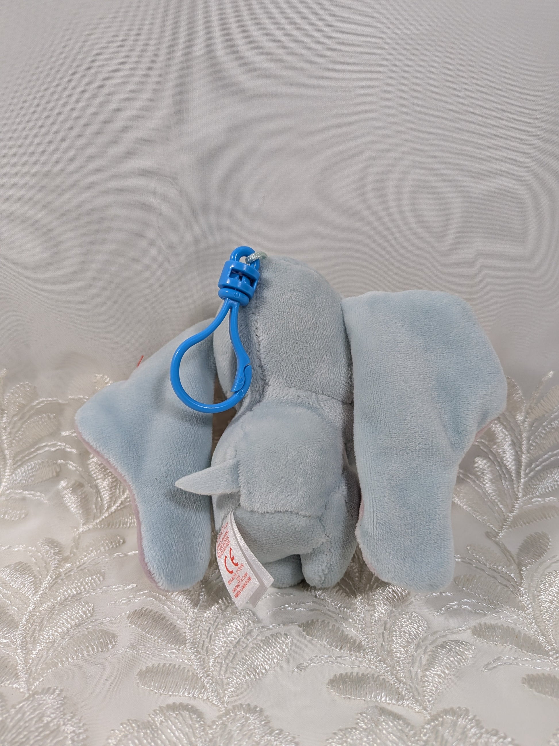 Ty Sparkle - Dumbo The Elephant Clip (4in) - Vintage Beanies Canada