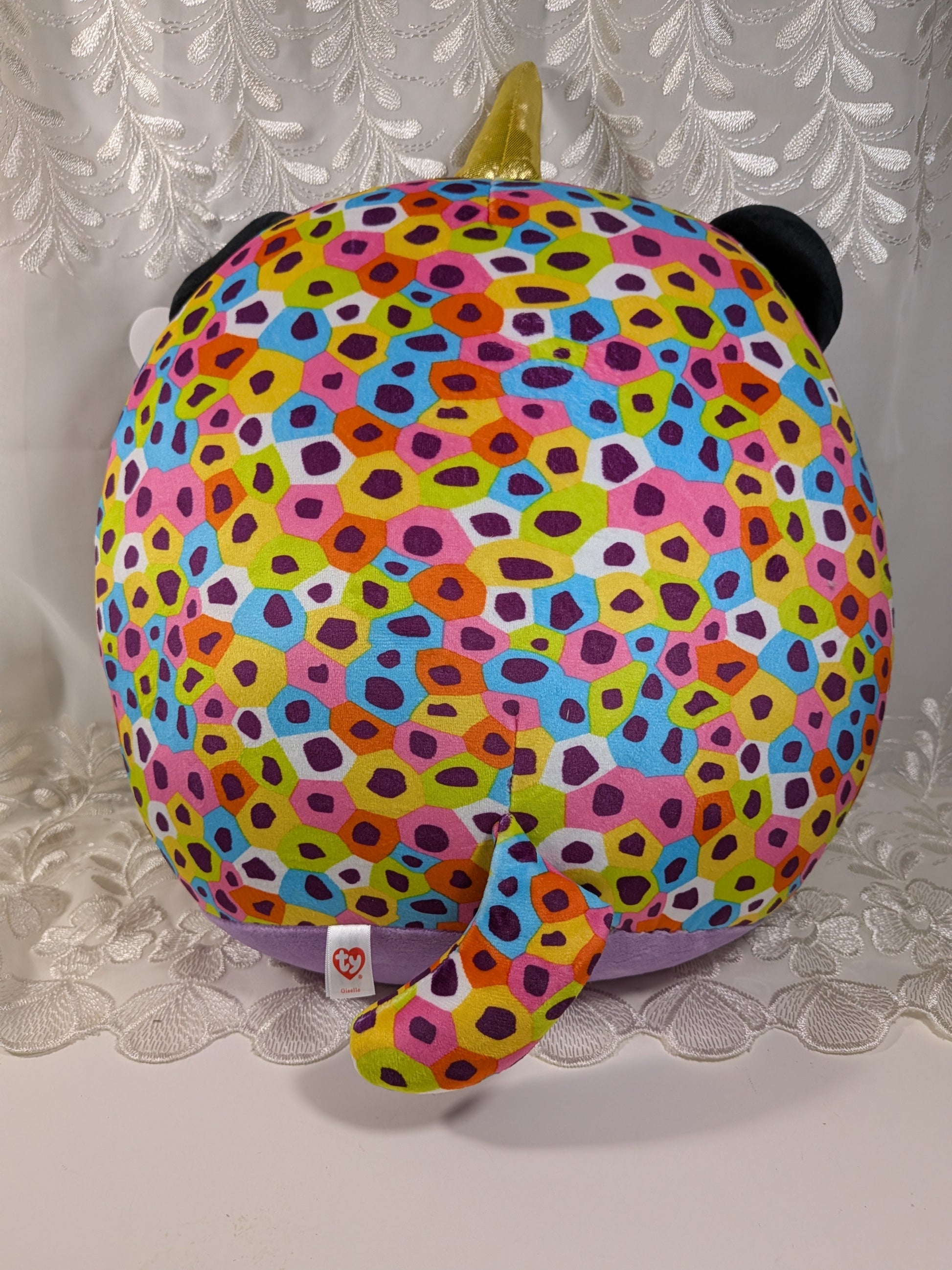 Ty Squish-a-boos - Giselle The Leopard (14in) - Vintage Beanies Canada