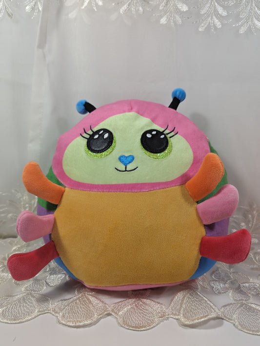 TY Squish - A - Boos - Nessa the Caterpillar (8in) No Tag - Vintage Beanies Canada