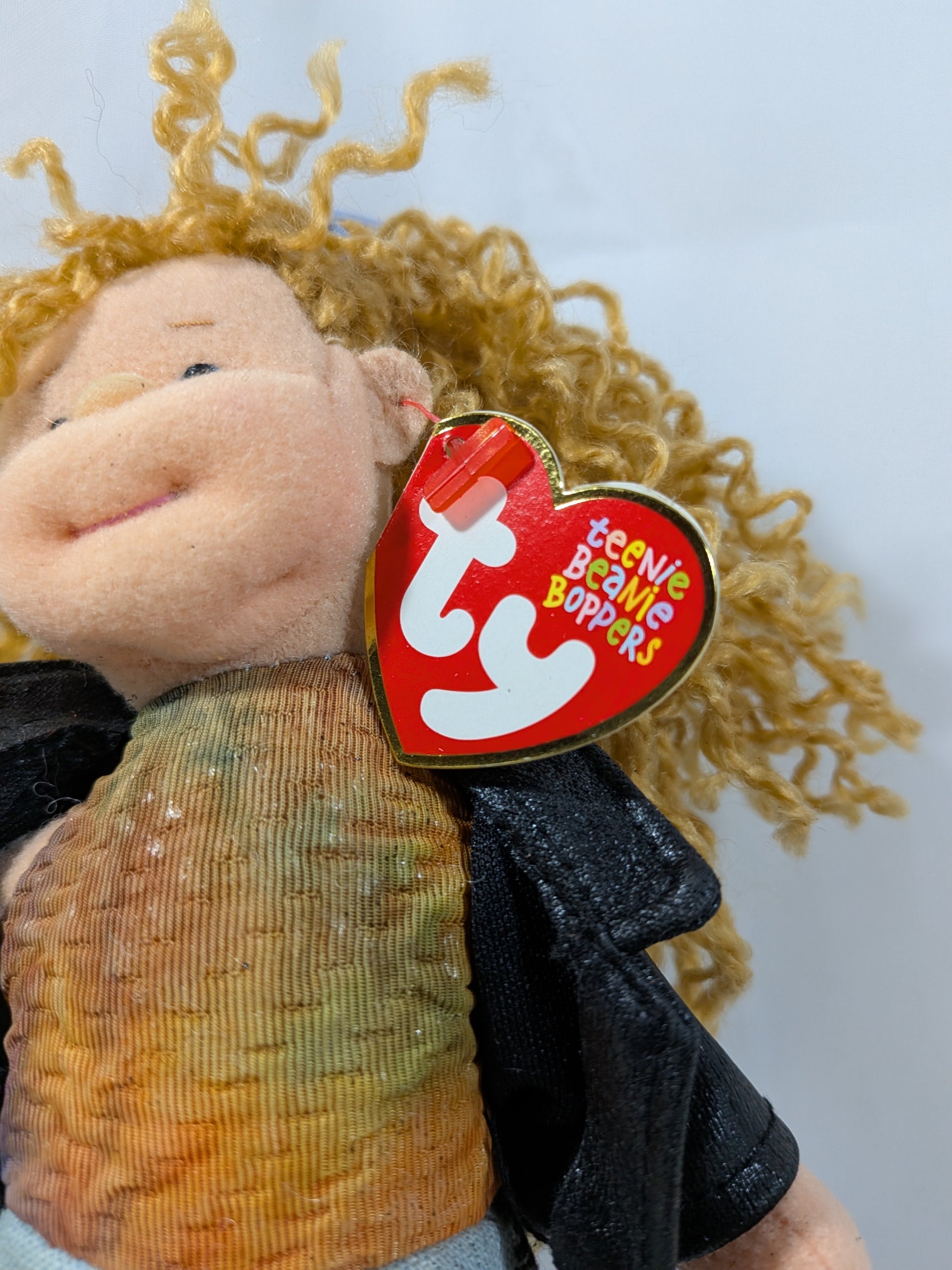 Ty Teenie Beanie Bopper - Paula Plappertasche The Girl Doll (9in) - Vintage Beanies Canada