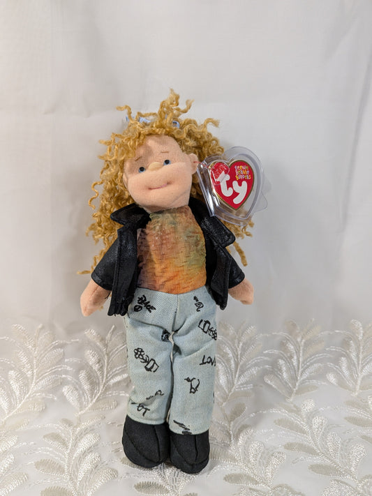Ty Teenie Beanie Bopper - Paula Plappertasche The Girl Doll (9in) - Vintage Beanies Canada