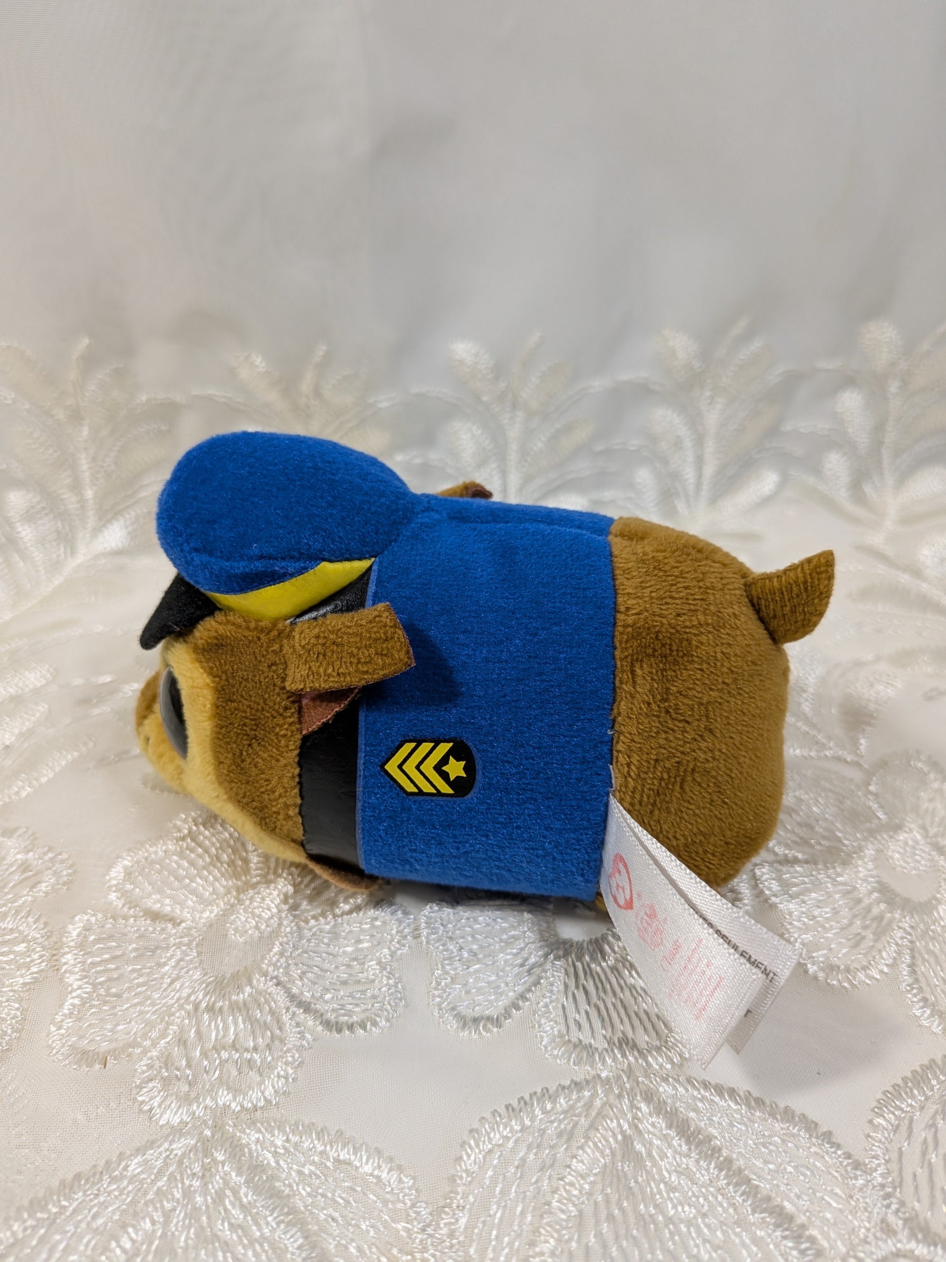 Ty Teeny Tys - Chase the Dog from Paw Patrol (3in) No Tag - Vintage Beanies Canada