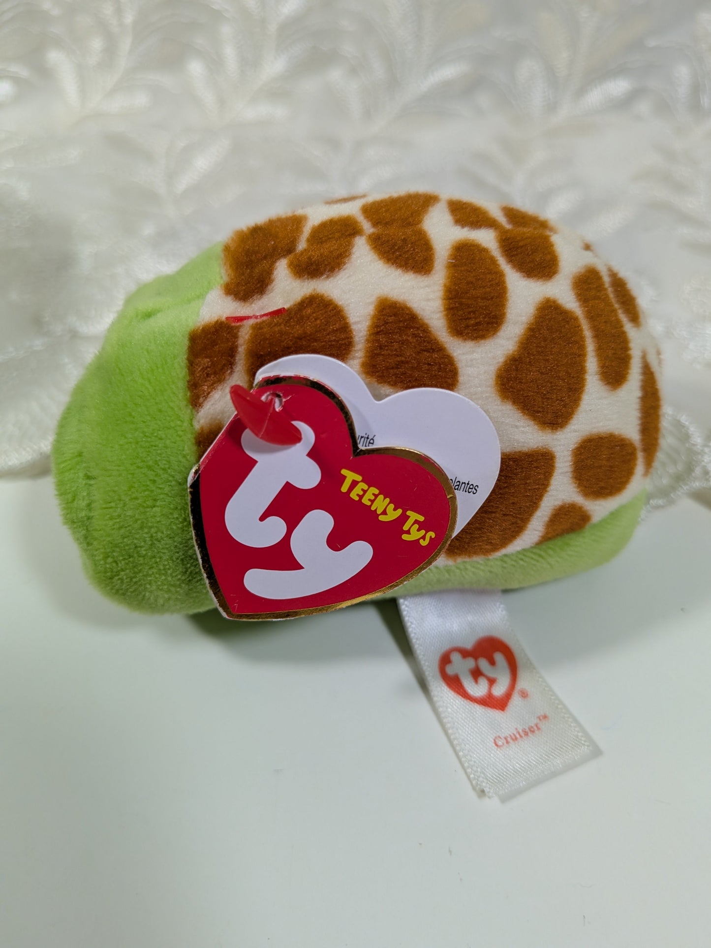 Ty Teeny Tys - Cruiser The Turtle (4 - in) Non - mint Hang Tag - Vintage Beanies Canada