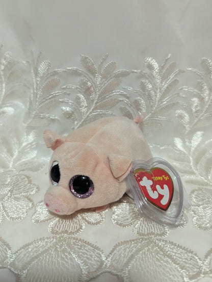 Ty Teeny Tys - Curly The Pig (4in) - Vintage Beanies Canada