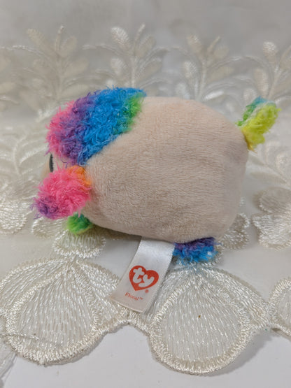 Ty Teeny Tys - Floral The Poodle Dog (4 In) No Tag - Vintage Beanies Canada