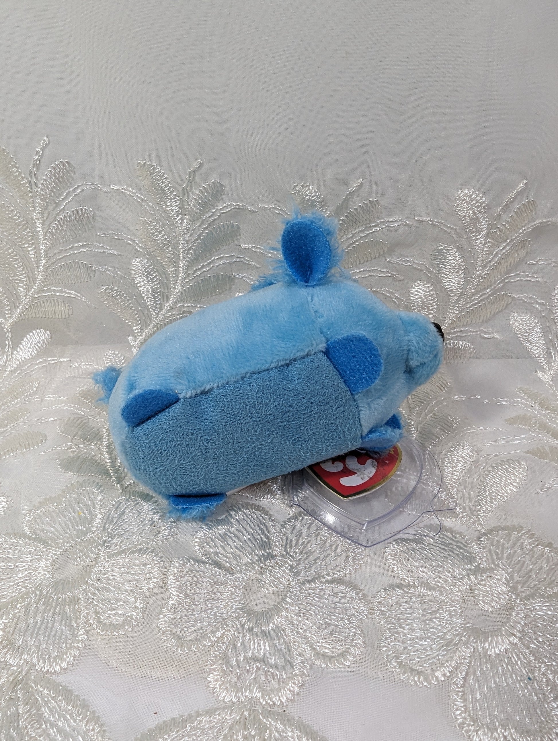Ty Teeny Tys - Lexi The Blue Poodle (4IN) Non - mint Tag - Vintage Beanies Canada