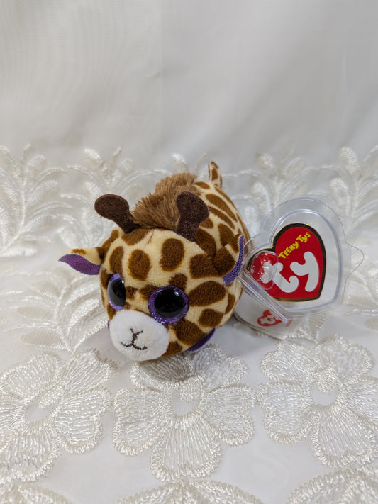 Ty Teeny Tys - Mabs The Giraffe (4in) - Vintage Beanies Canada