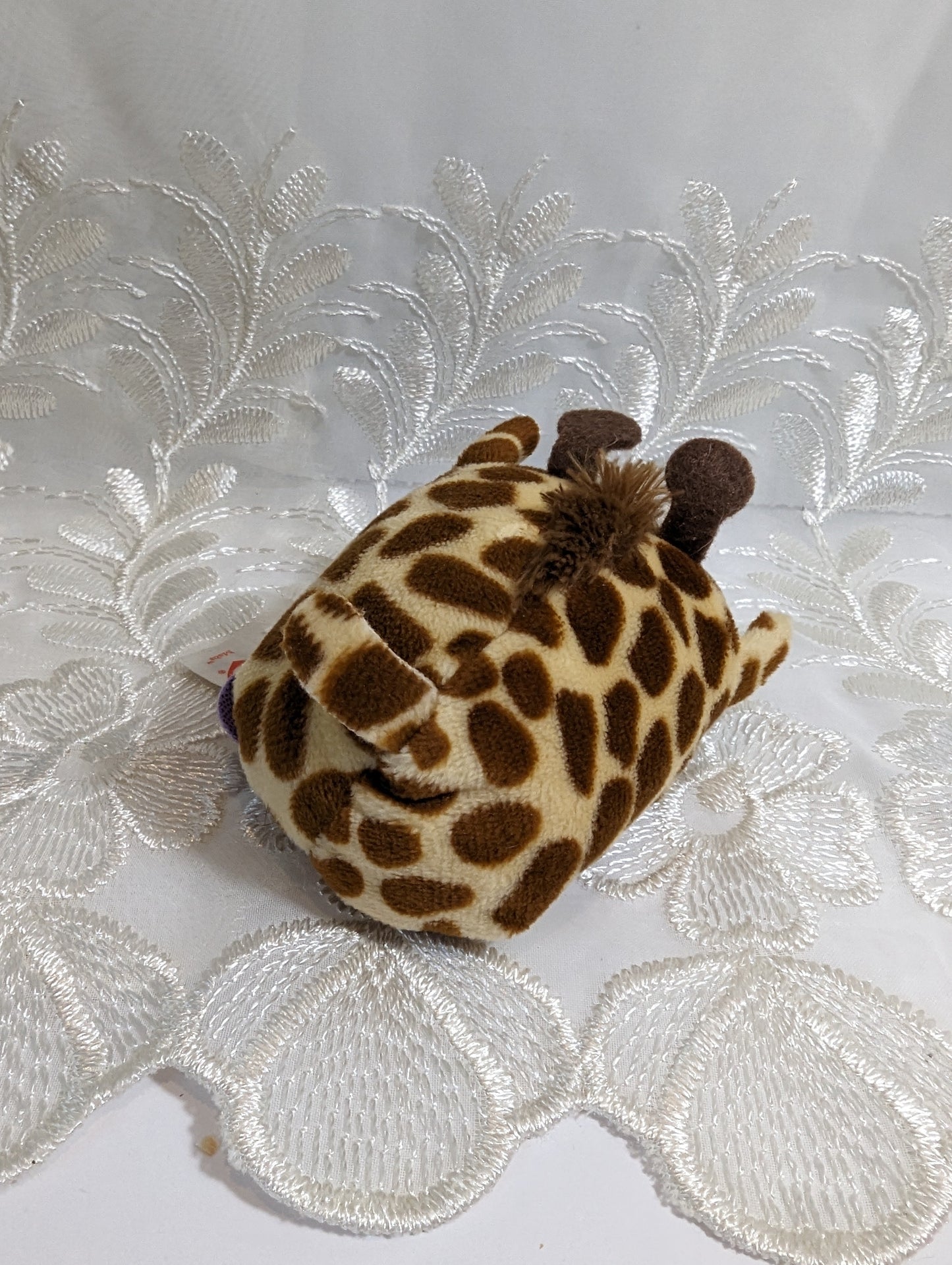 Ty Teeny Tys - Mabs The Giraffe (4in) No Tag - Vintage Beanies Canada