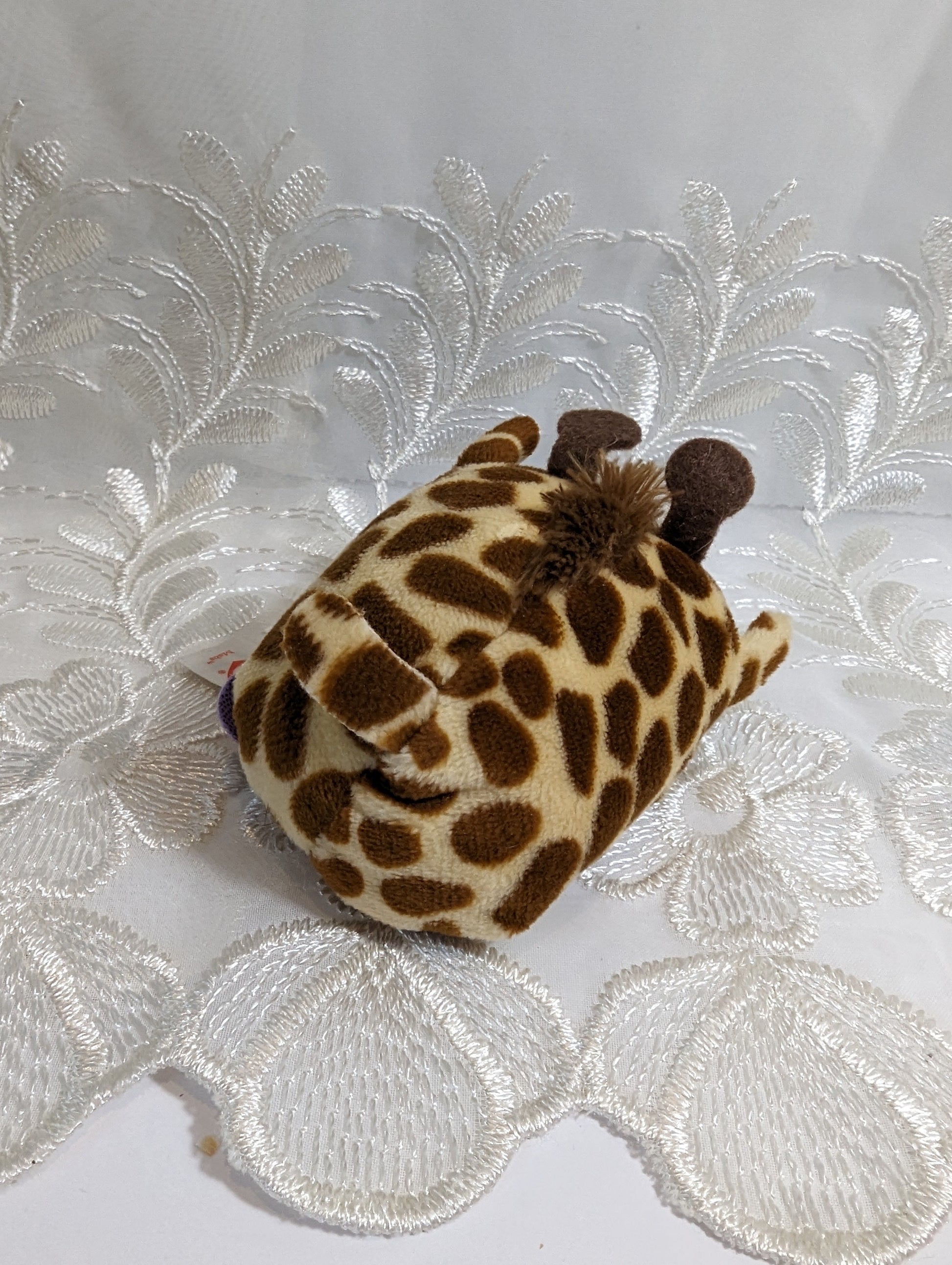 Ty Teeny Tys - Mabs The Giraffe (4in) No Tag - Vintage Beanies Canada