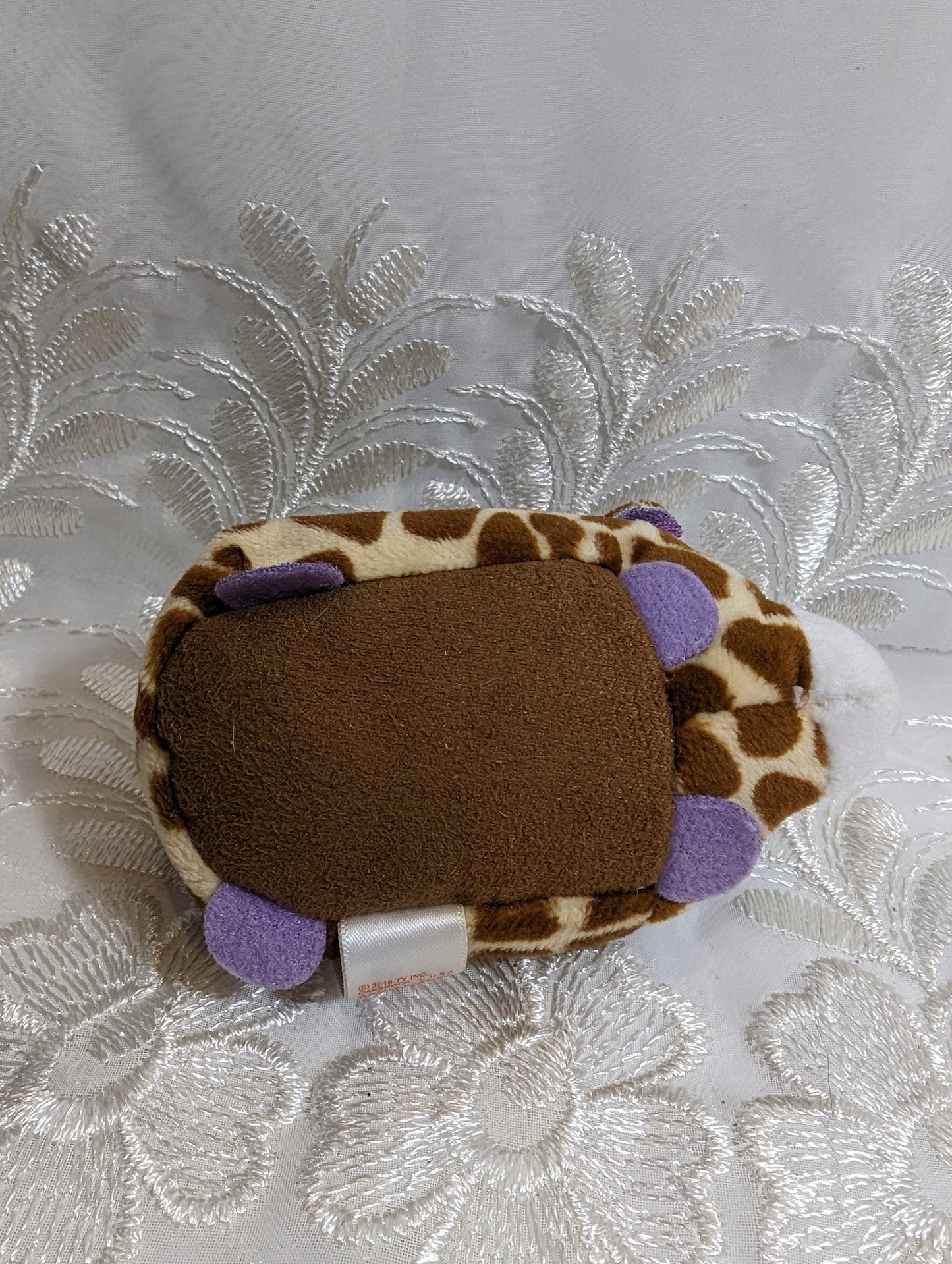 Ty Teeny Tys - Mabs The Giraffe (4in) No Tag - Vintage Beanies Canada