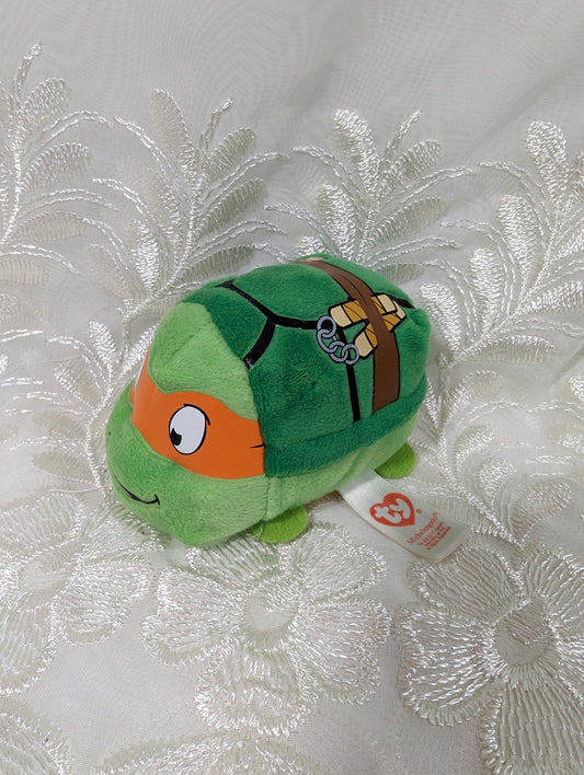 Ty Teeny Tys - Michelangelo the Turtle from Teenage Mutant Ninja Turtles (3.5in) No Tag - Vintage Beanies Canada