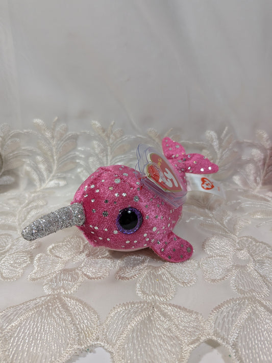 Ty Teeny Tys - Nelly the Narwhal (4in) - Vintage Beanies Canada