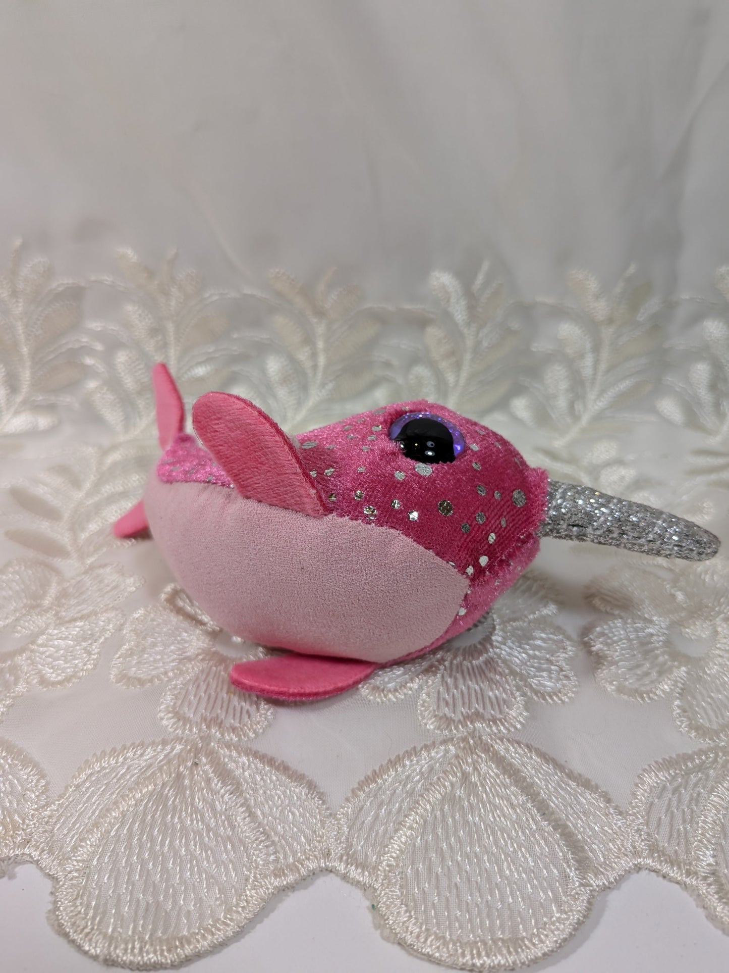 Ty Teeny Tys - Nelly the Narwhal (4in) - Vintage Beanies Canada