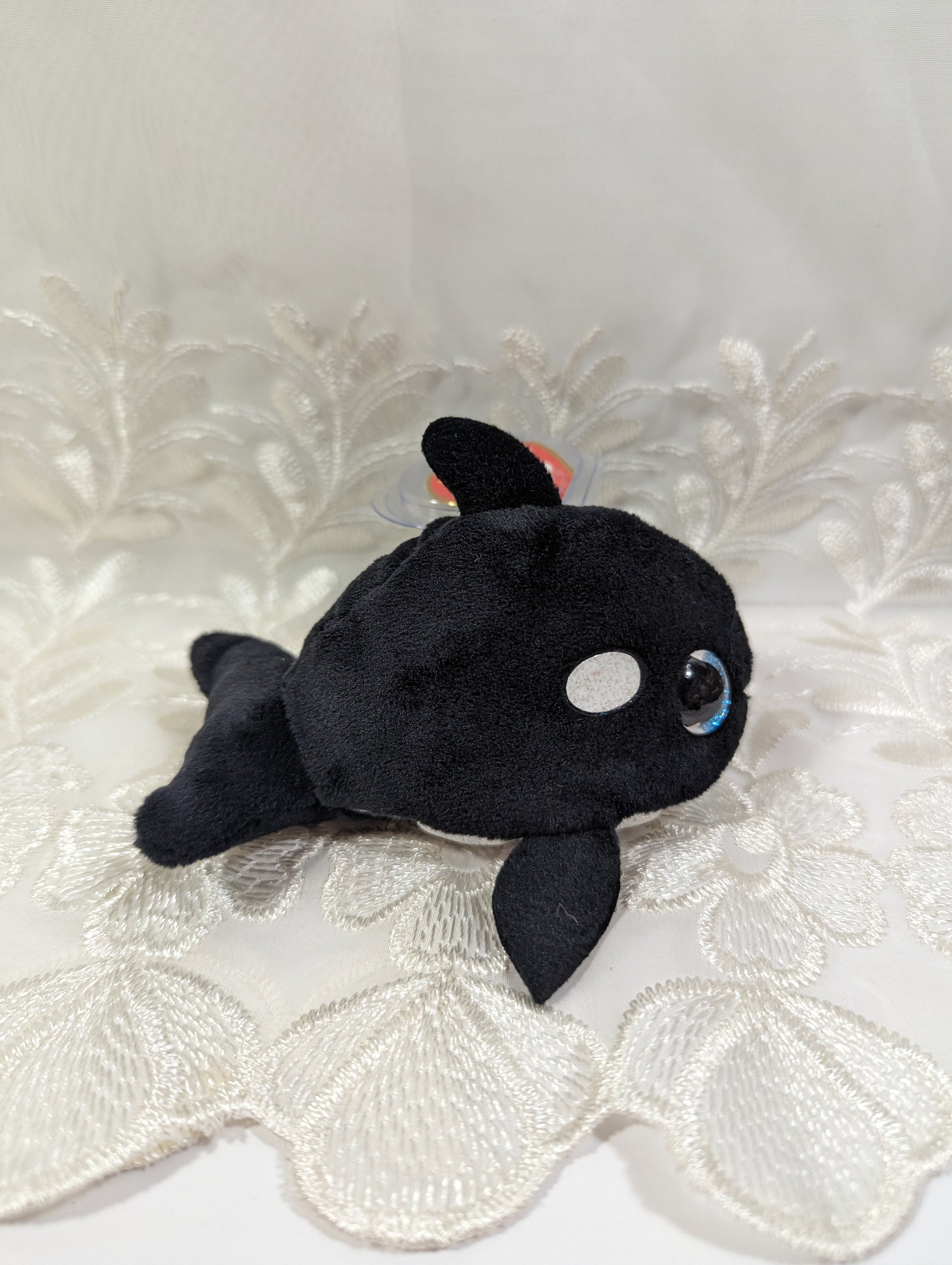 Ty Teeny Ty's - Orville The Orca (4in) - Vintage Beanies Canada