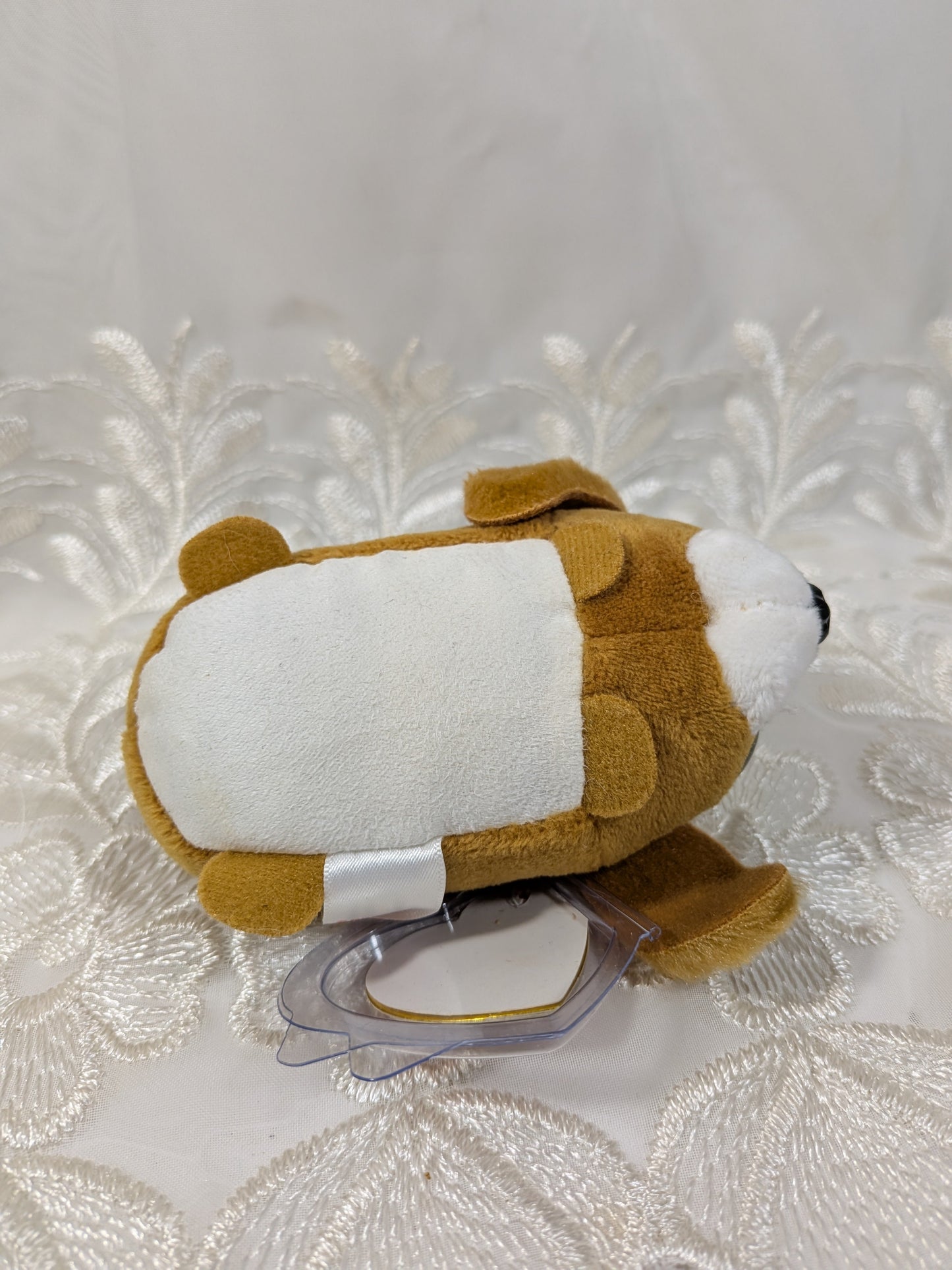 Ty Teeny Ty's - Suzie the dog (4in) Creased Tag - Vintage Beanies Canada