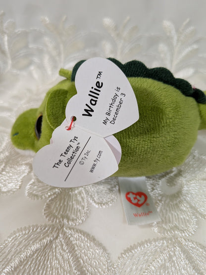 Ty Teeny Tys - Wallie The Alligator (4in) - Vintage Beanies Canada