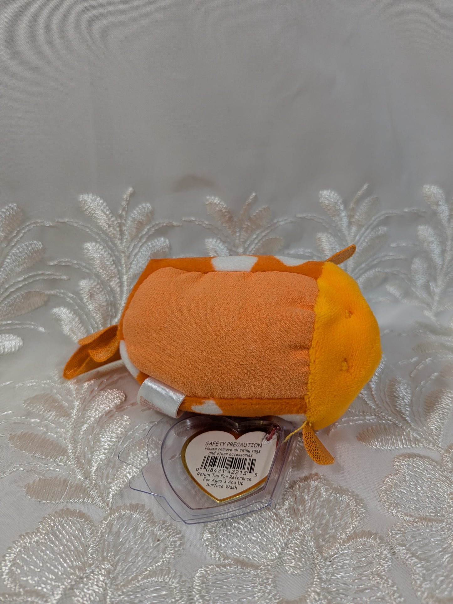 Ty Teeny Tys - Walter The Goldfish (4in) Non - mint Hang Tag - Vintage Beanies Canada