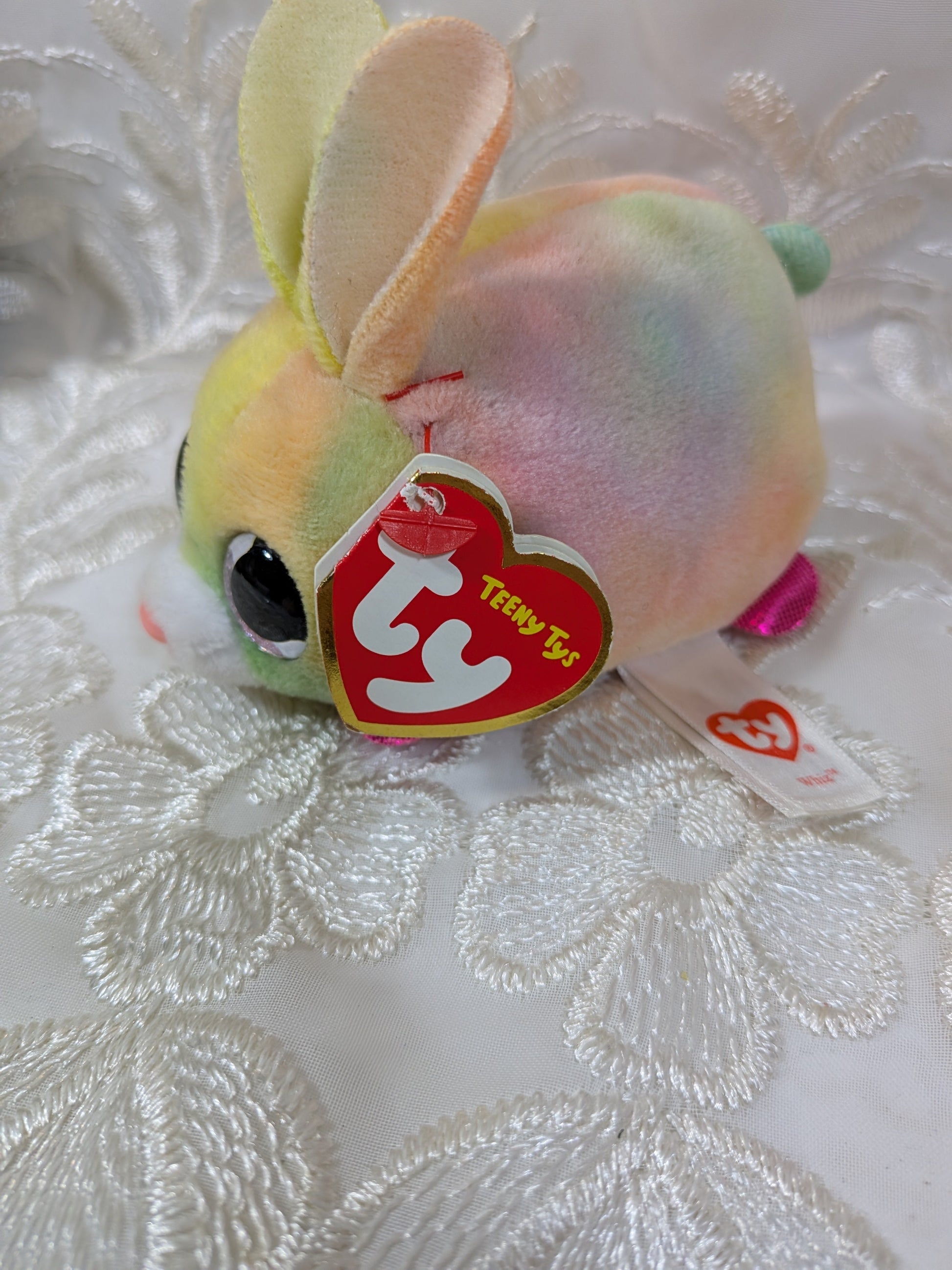 Ty Teeny Tys - Whiz the Bunny Rabbit (4in) - Vintage Beanies Canada