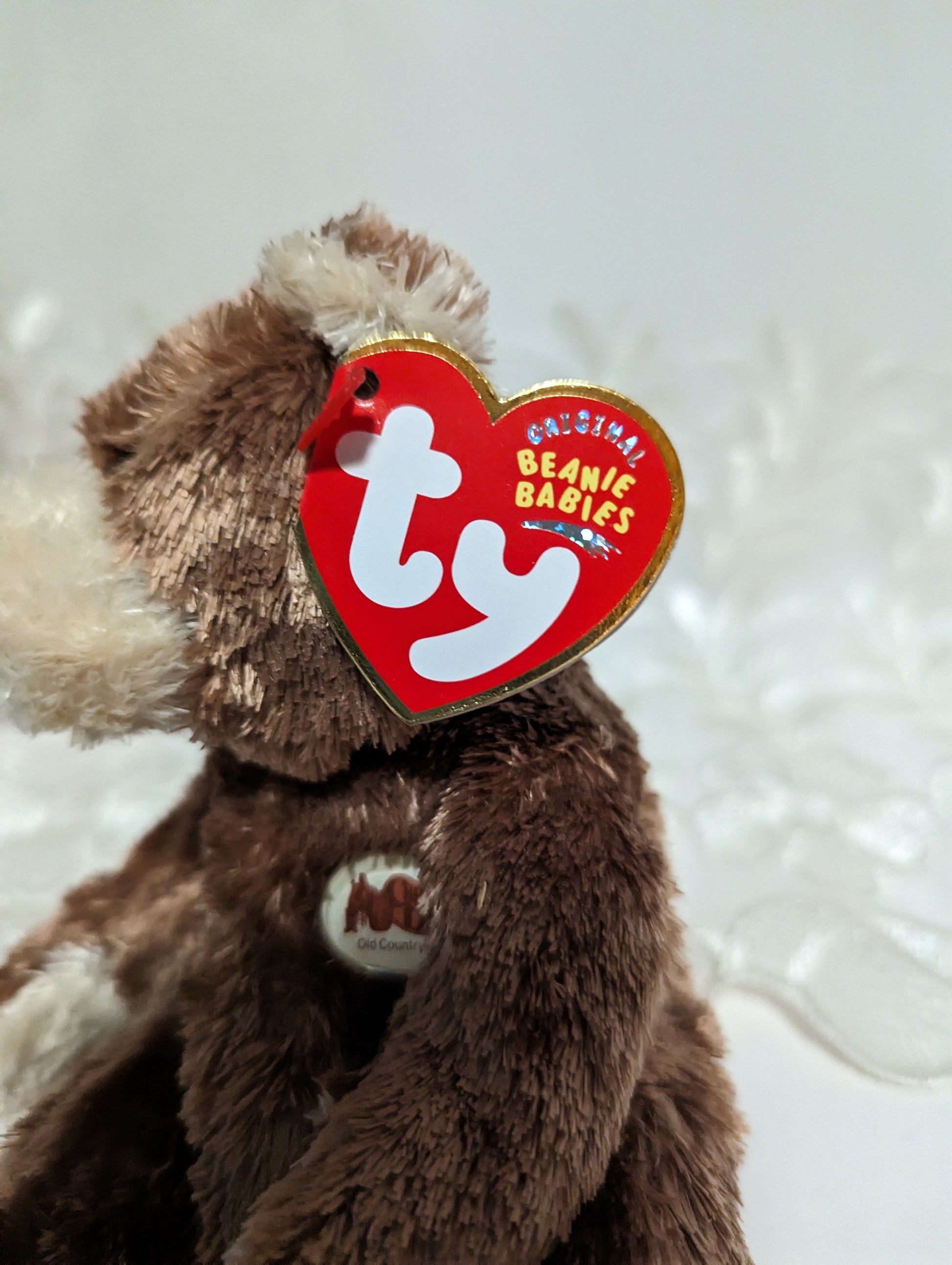 Ty Beanie Baby - Old Timer The Bear (6.5in) Cracker Barrel Exclusive - Vintage Beanies Canada