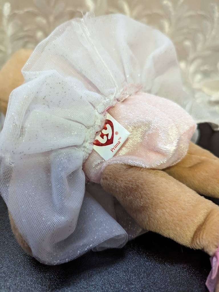 Ty Beanie Baby - Prima The Ballerina Teddy Bear (8.5in) - Vintage Beanies Canada