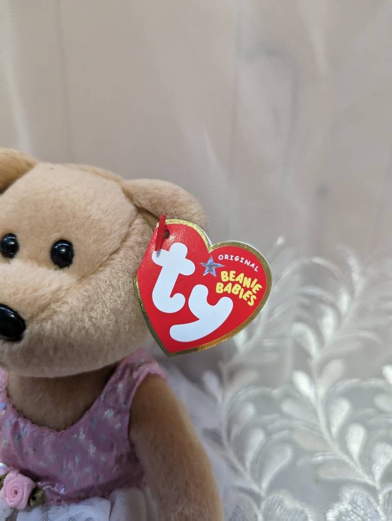 Ty Beanie Baby - Prima The Ballerina Teddy Bear (8.5in) - Vintage Beanies Canada