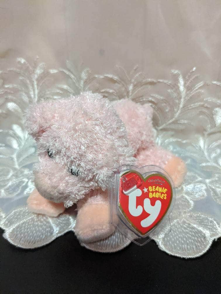 Ty Beanie Baby - Soybean The Pig (6in) - Vintage Beanies Canada