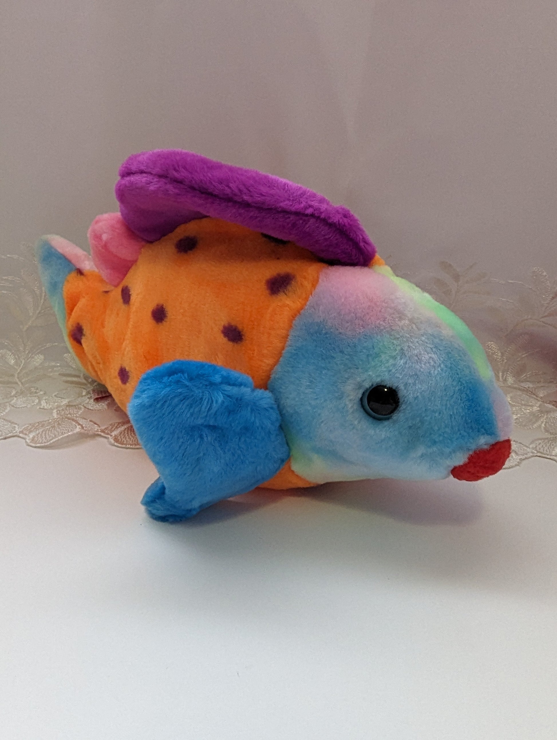 Ty Beanie Buddy - Lips The Fish (13in) - Vintage Beanies Canada
