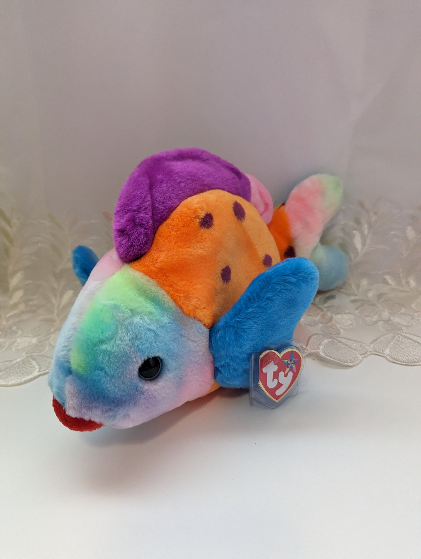 Ty Beanie Buddy - Lips The Fish (13in) - Vintage Beanies Canada