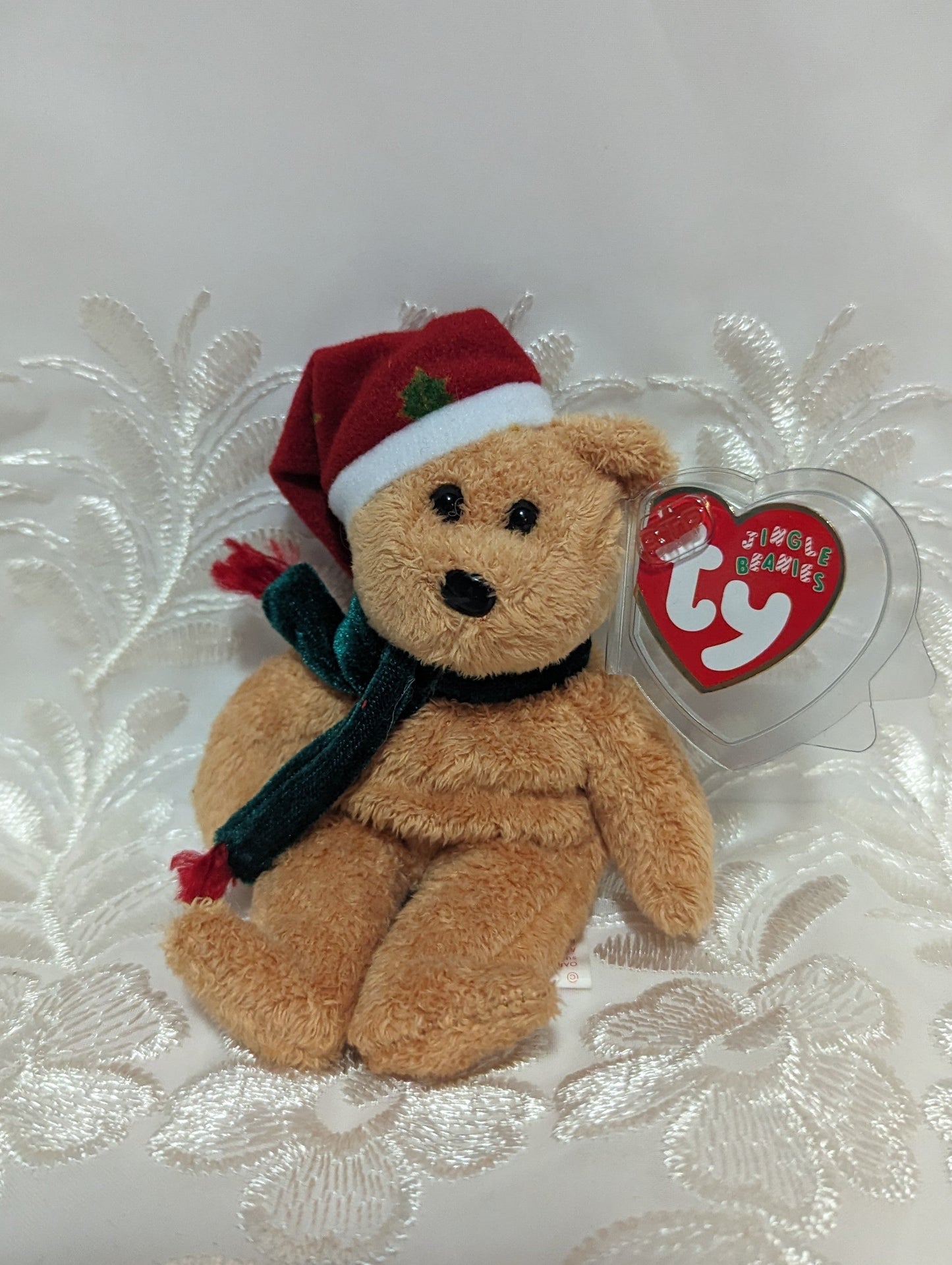 Ty Jingle Beanie - 2003 Holiday Teddy The Bear (5in) Christmas Tree Ornament - Vintage Beanies Canada