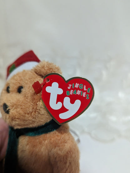 Ty Jingle Beanie - 2003 Holiday Teddy The Bear (5in) Christmas Tree Ornament - Vintage Beanies Canada