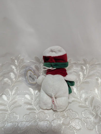 Ty Jingle Beanie - Flakesy The Snowman (4.5in) Christmas Tree Ornament - Vintage Beanies Canada