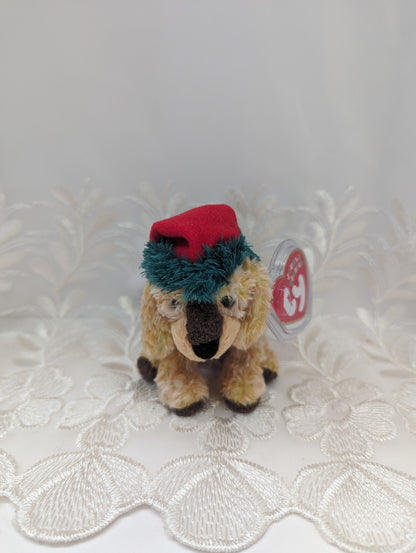 Ty Jingle Beanie - Jinglepup The Dog (4in) Christmas Tree Decor - Vintage Beanies Canada