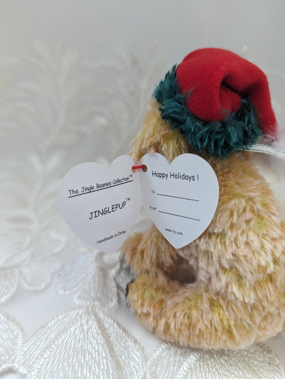 Ty Jingle Beanie - Jinglepup The Dog (4in) Christmas Tree Decor - Vintage Beanies Canada